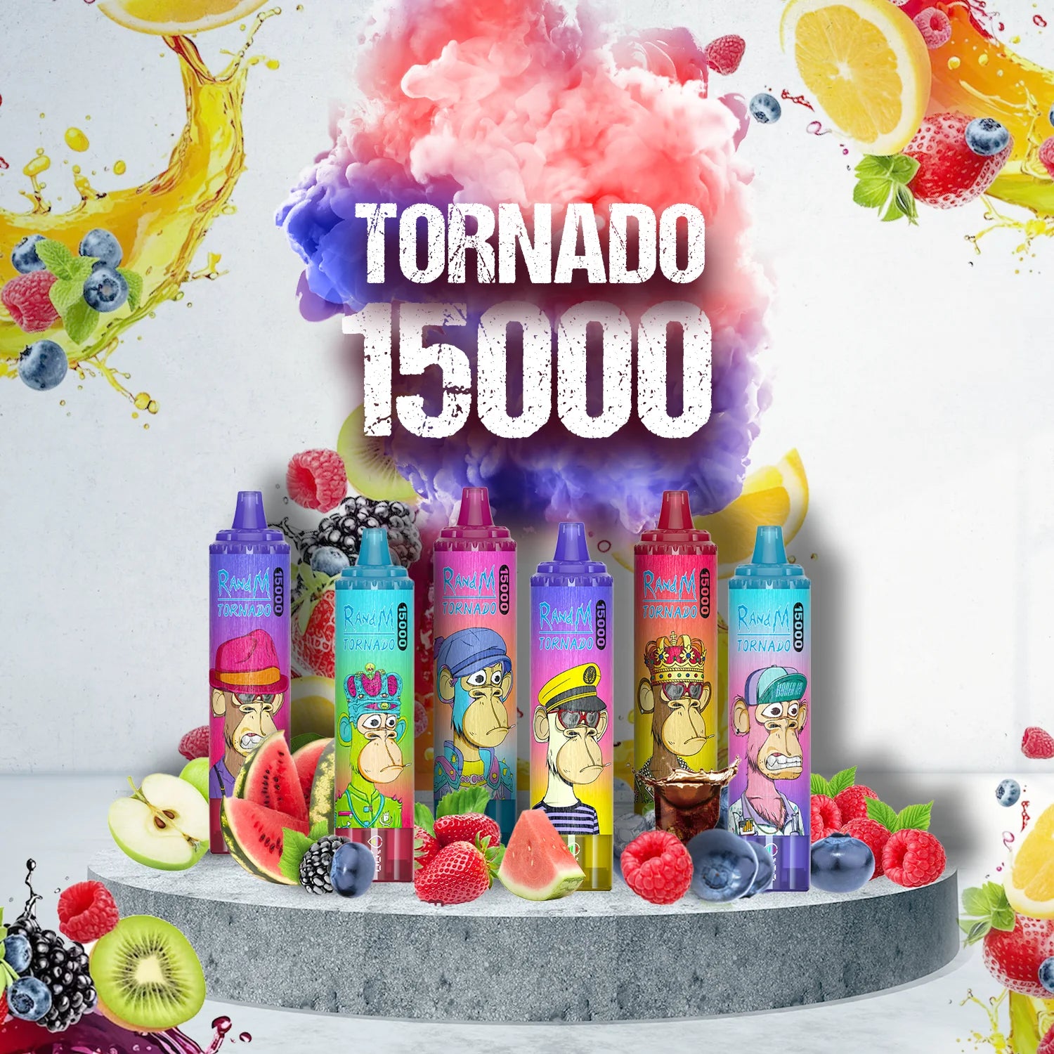 RandM Tornado 15000 Puffs