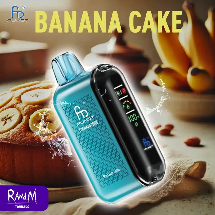 RandM Tornado 20000 Züge Vape Banana Cake