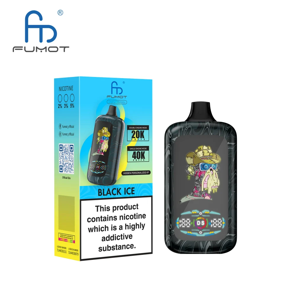 Black Ice Fumot Digital Monkey 40000