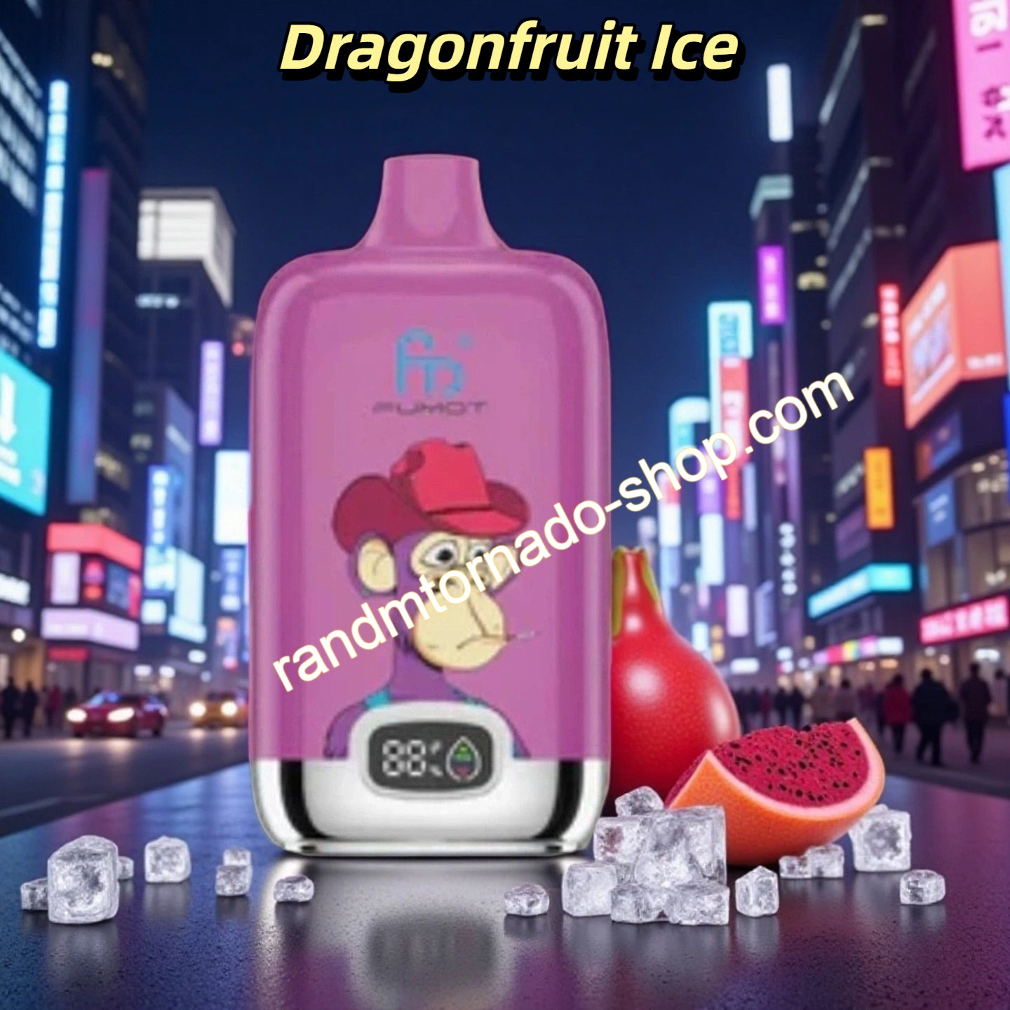 Dragonfruit ice Randm Digital Box 12000 Puffs