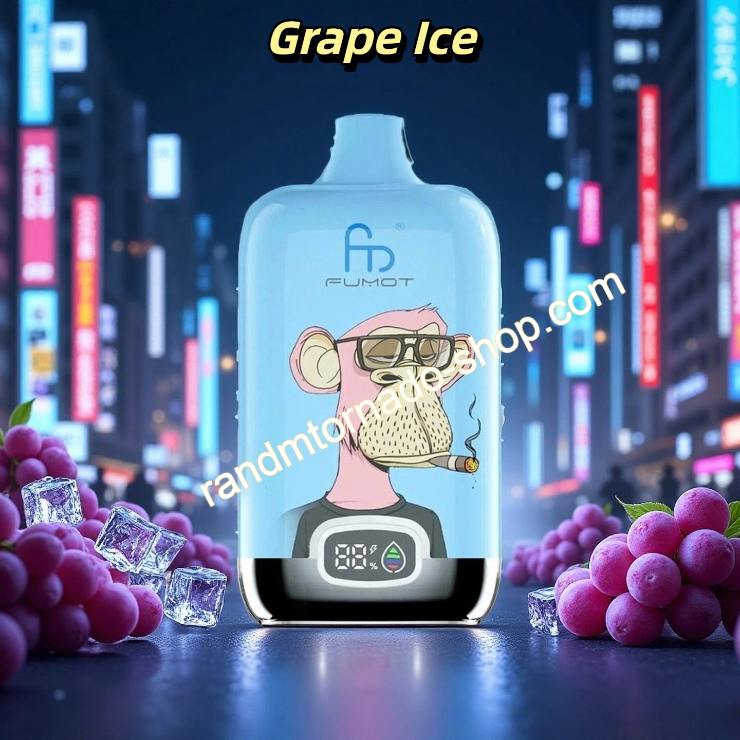 Grape Ice Randm Digital Box 12000