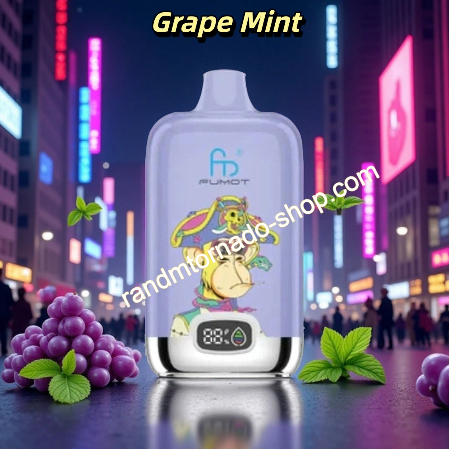 Grape Mint Randm Digital Box 12000