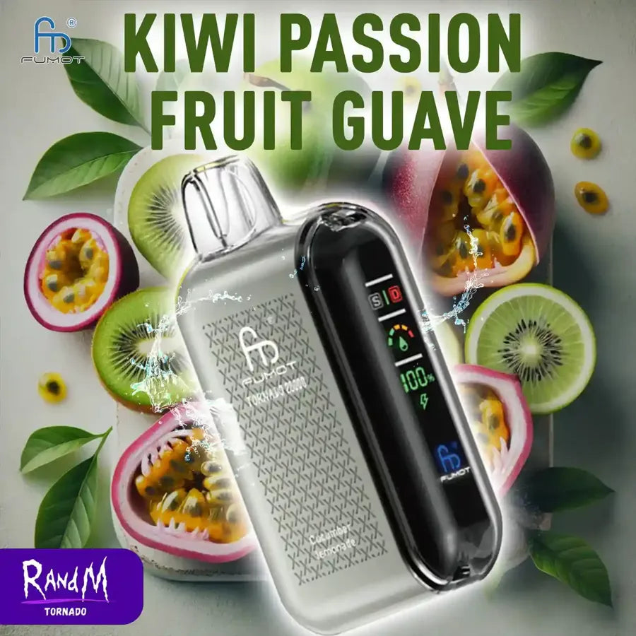 RandM Tornado 20000 - Kiwi Passion Fruit Guava