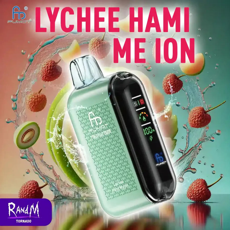 RandM Tornado 20000 Puffs - Lychee Hami Melon