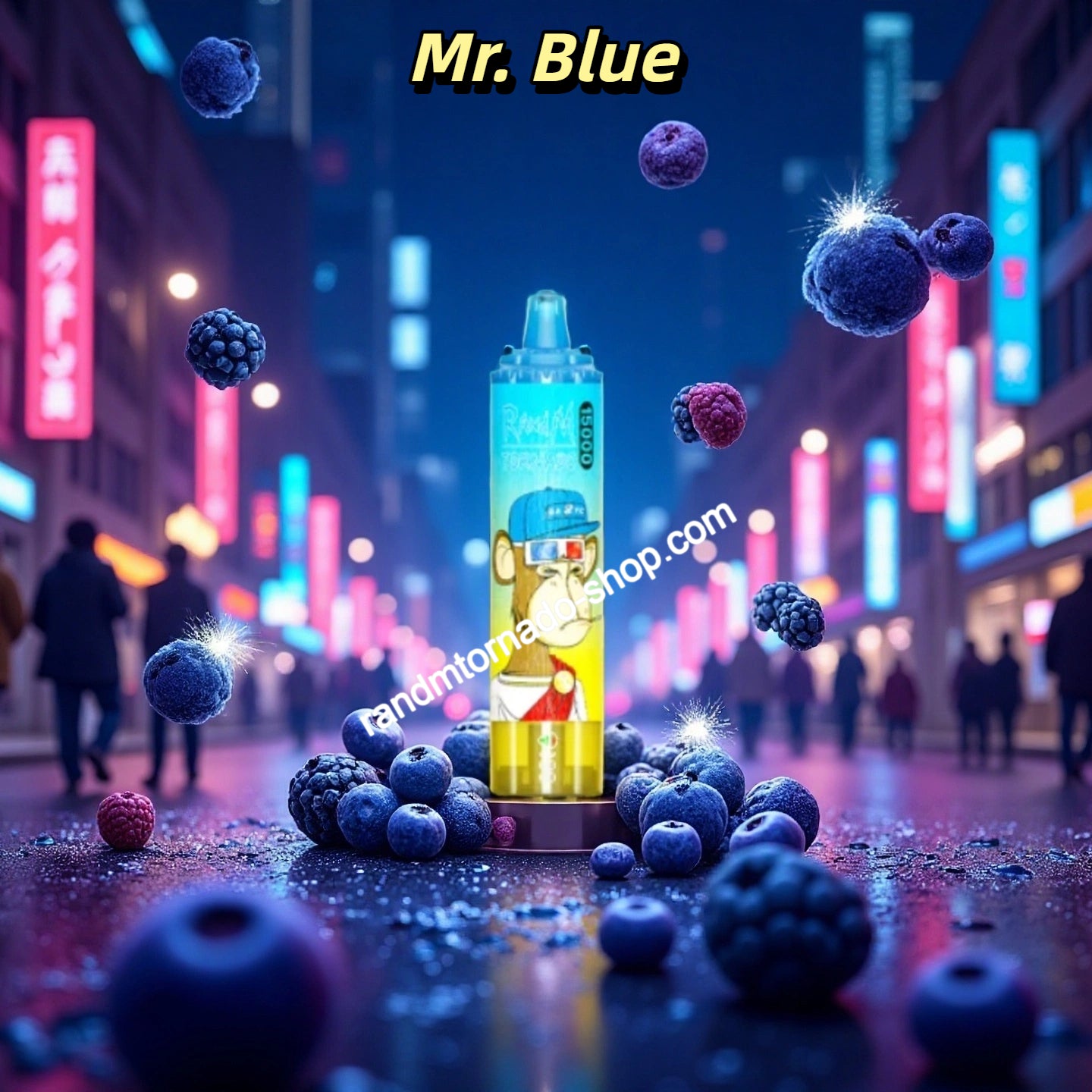 Mr Blue RandM Tornado 15000 Puffs