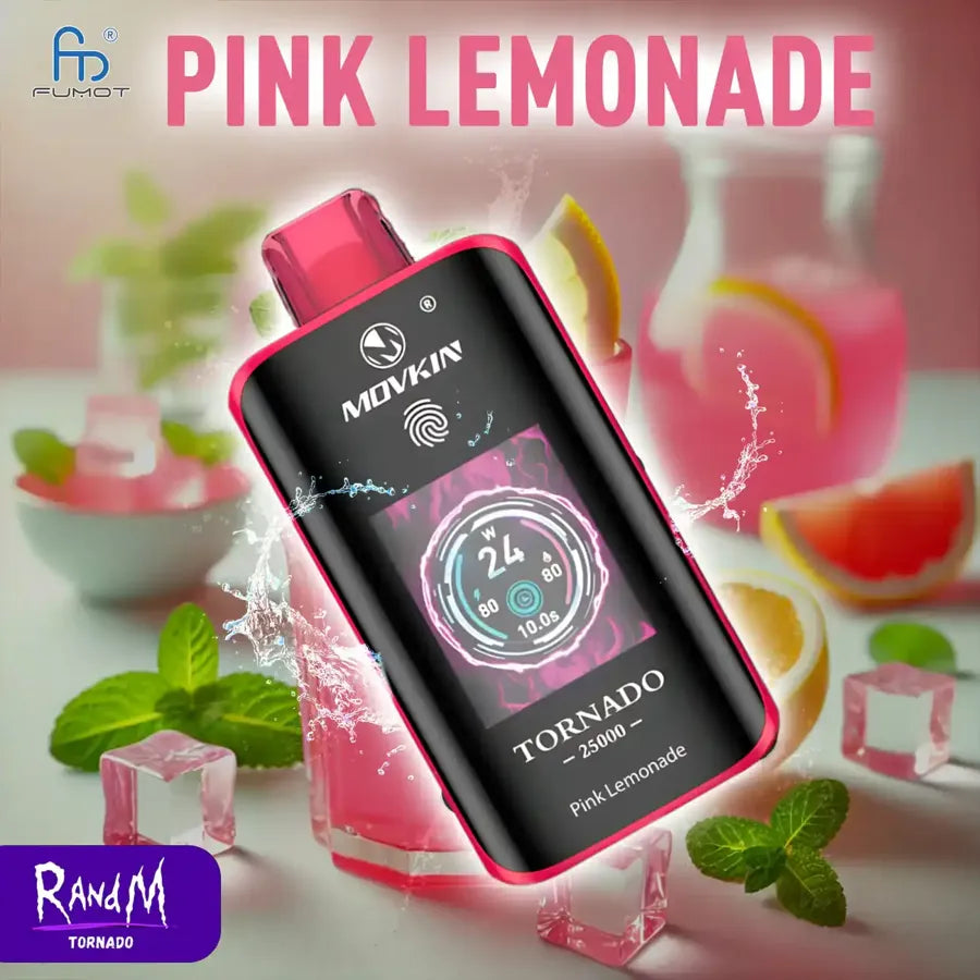 RandM Tornado 25000 Züge Pink Lemonade
