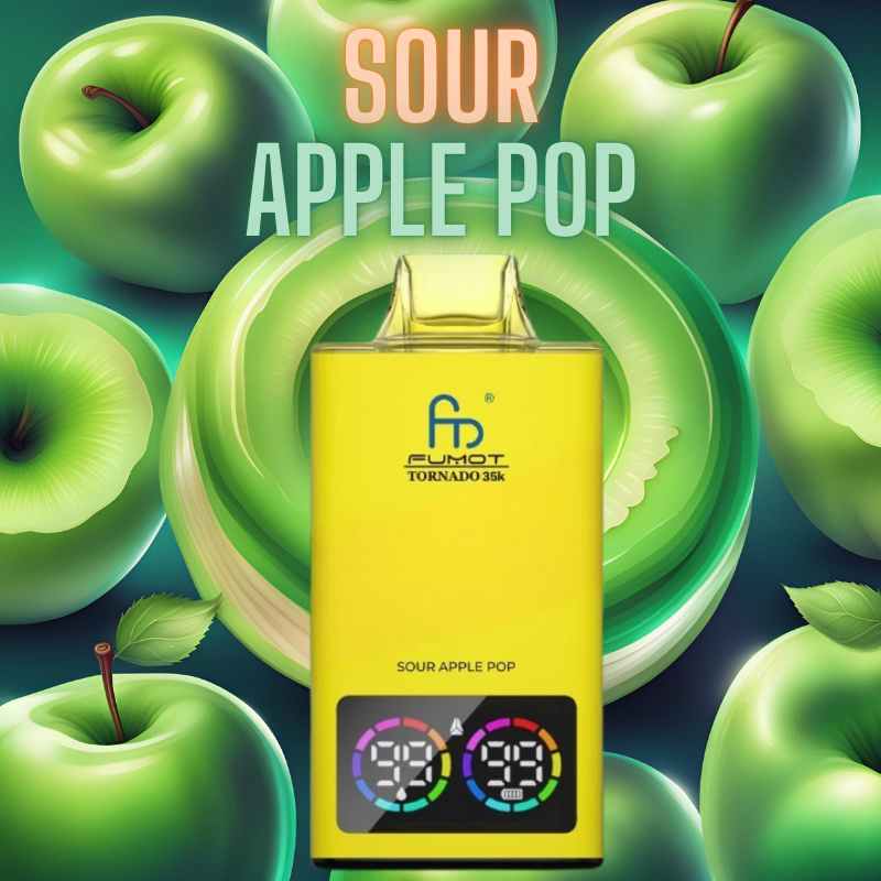 Tornado 35000 Puffs - Sour Apple Pop