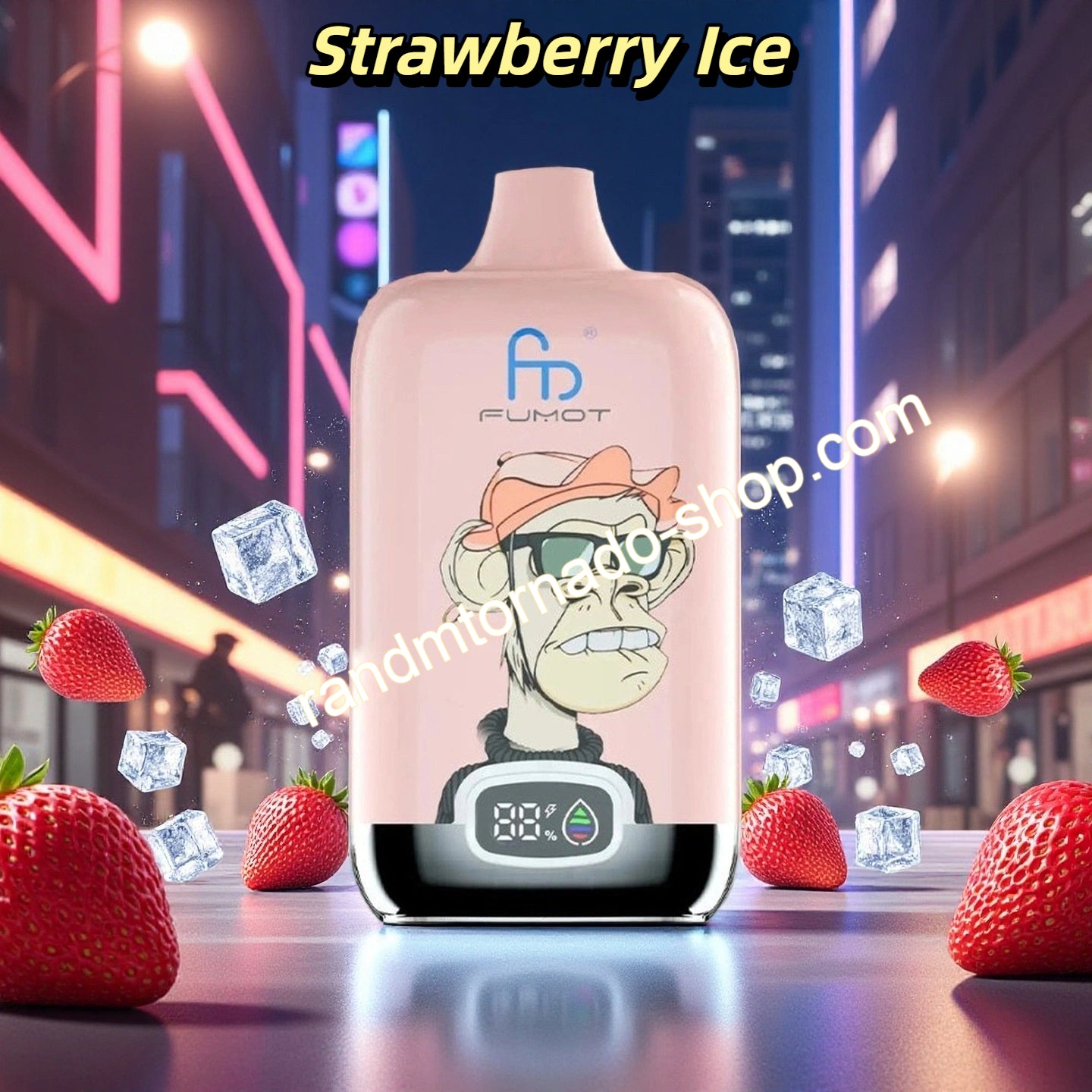 Strawberry Ice Randm Digital Box 12000 Puffs
