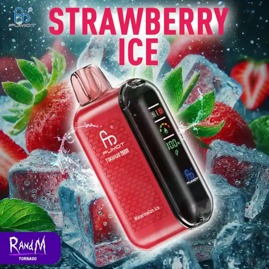 Strawberry Ice Tornado 20K Züge Dual Mesh Coil Zerstäuberkern