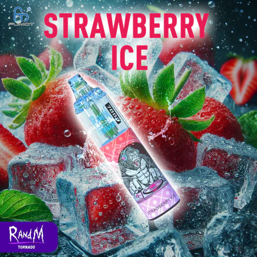 RandM Tornado 7000 Puffs - Strawberry Ice