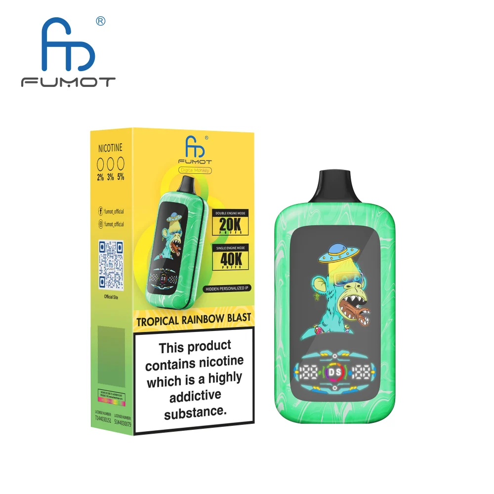 Tropical Rainbow Blast Fumot Digital Monkey 40K