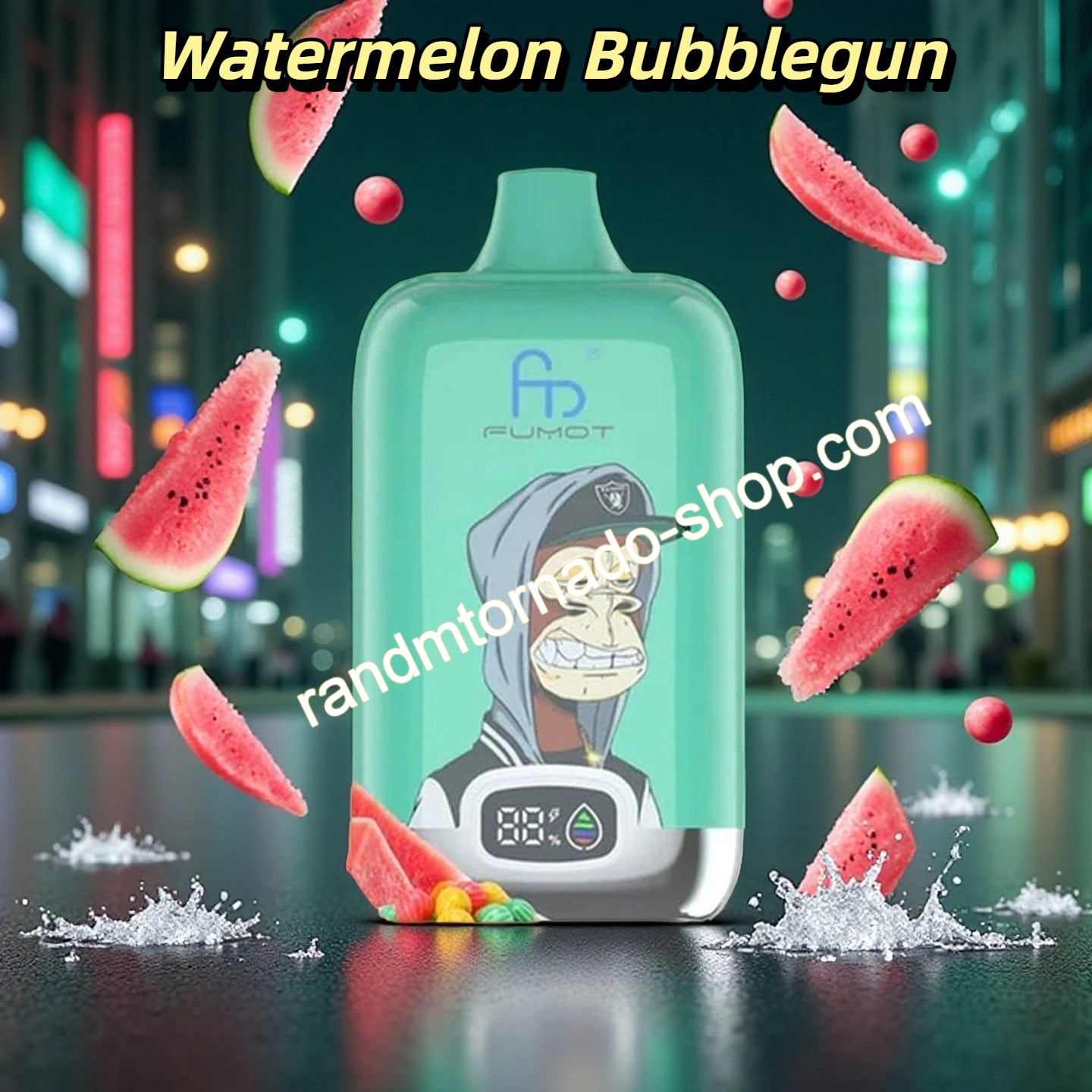 Watermelon Bubblegum Randm Digital Box 12000 Puffs