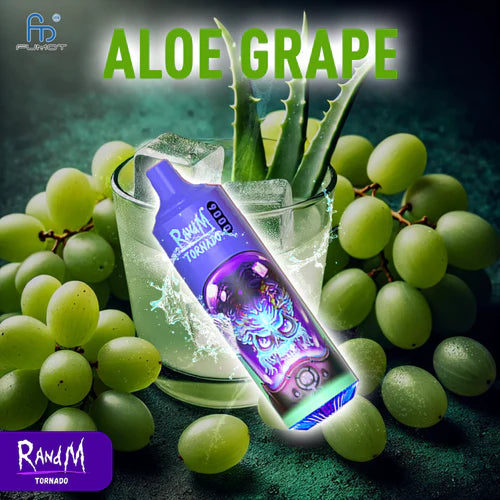 RandM Tornado 9000 Puffs Aloe Grape