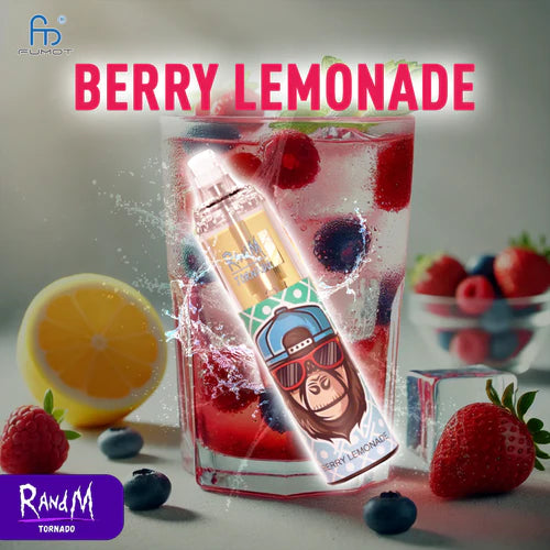 RandM Tornado 7000 Puffs - Berry Lemonade