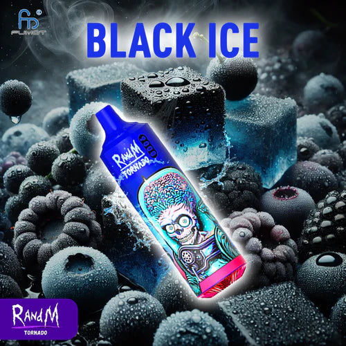 RandM Tornado 9000 Züge Black Ice