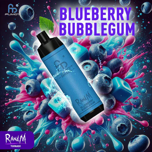 Blueberry Bubblegum RandM 10000 Shisha Vape