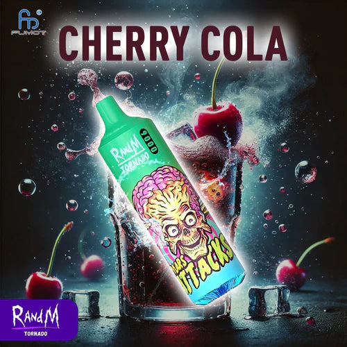 RandM Tornado Vape 9000 Puffs Cherry Cola