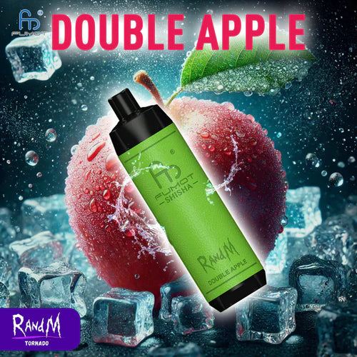Double Apple RandM Shisha Vape 10K