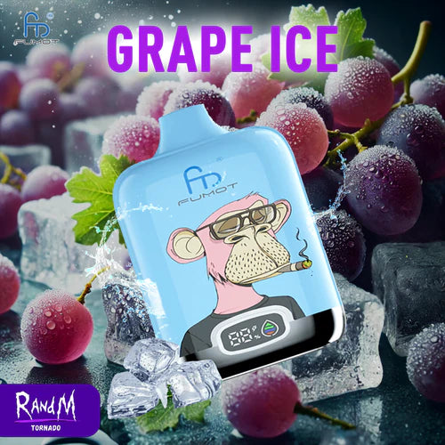 Randm Digital Box 12000 - Grape Ice