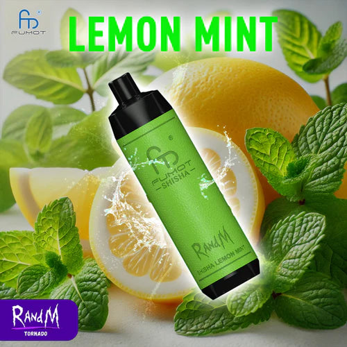 RandM Shisha 10000 Puffs Lemon Mint