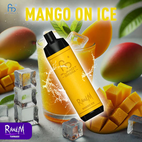 RandM Shisha 10000 Puffs - Mango On Ice