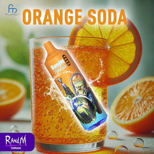 RandM Tornado 9000 - Orange Soda
