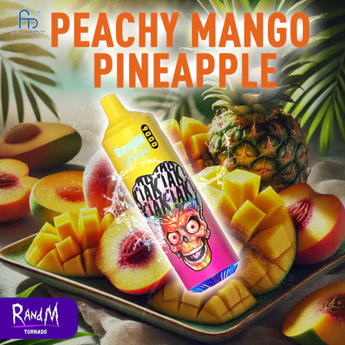 RandM Tornado Vape 9000 - Peachy Mango Pineapple