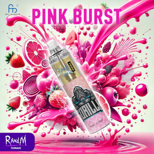 RandM Tornado 7000 Puffs - Pink Burst