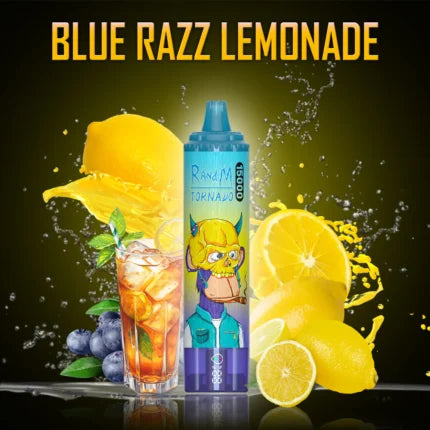 RandM Tornado 15000 Züge Blue Razz Lemonade