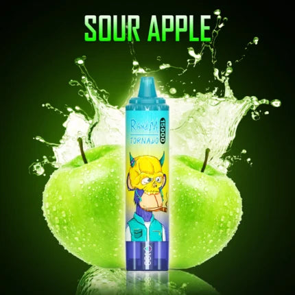 RandM Tornado 15000 Puffs - Sour Apple