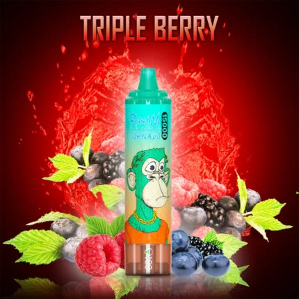 RandM Tornado 15000 Puffs - Tripple Berry