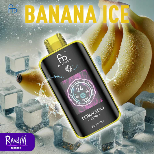 RandM Tornado 25K Vape Banana Ice