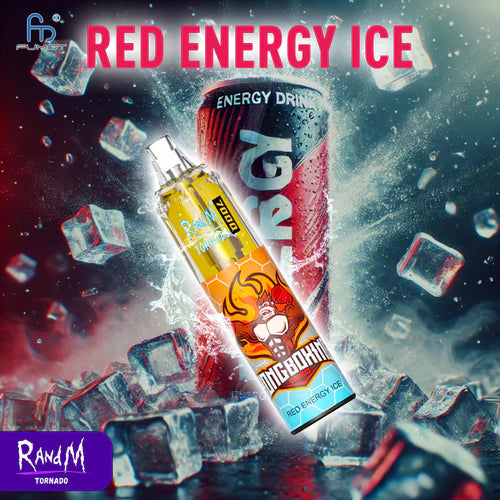 RandM Tornado 7000 Red Energy Ice