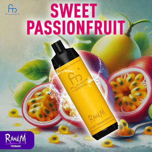RandM Shisha 10000 Puffs Sweet Passionfruit