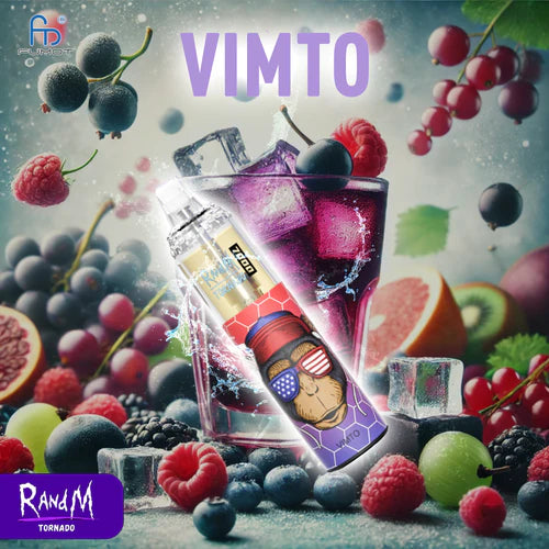 RandM Tornado 7000 Puffs - Vimto