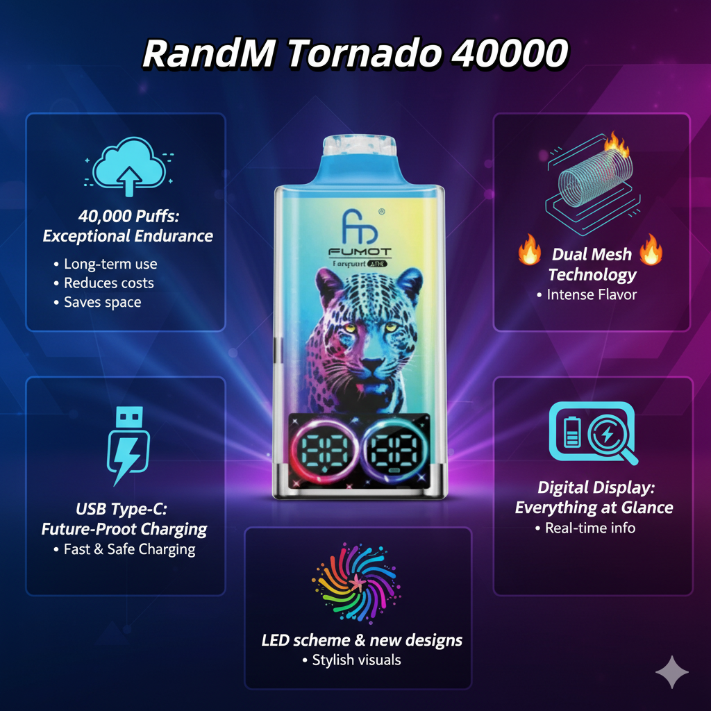 Wie lange hält der RandM Tornado 40000 wirklich? Ein ausführlicher Haltbarkeitstest