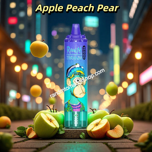 Apple Peach Pear RandM Tornado 15000