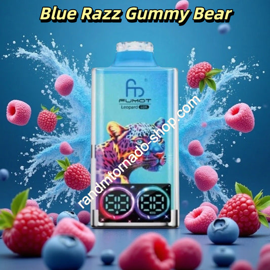 RandM Tornado 40000 Puffs – Blue Razz Gummy Bear