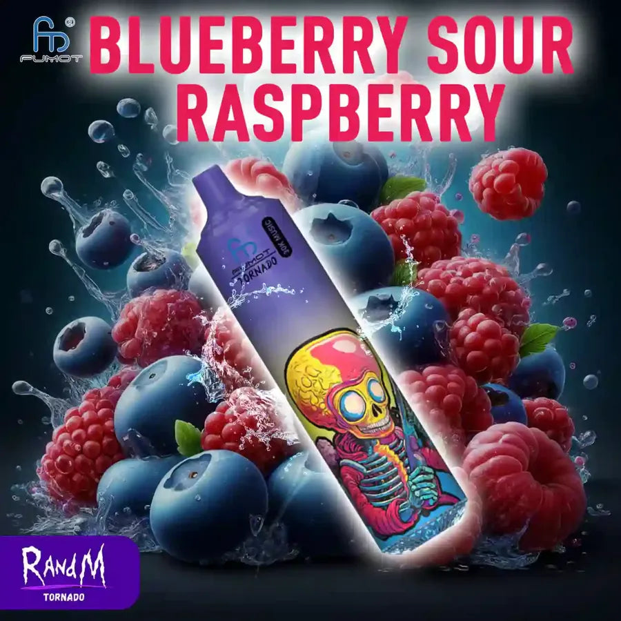 Standard Issue Sour Raspberry RandM Tornado 30K Blueberry Sour Raspberry Vape – RandmTornado-Shop