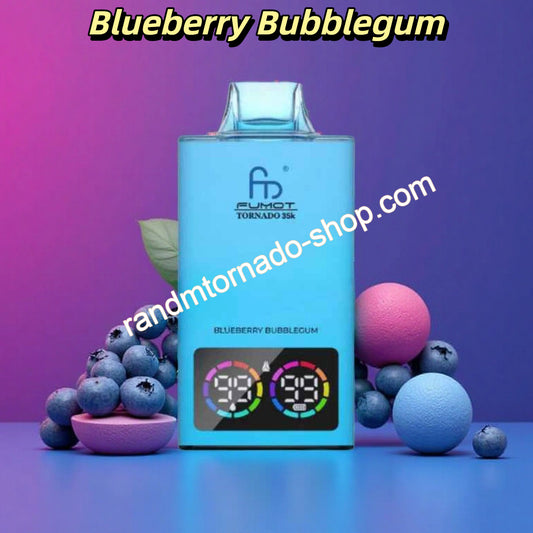 Blueberry Bubblegum Randm Tornado 35000 Puffs