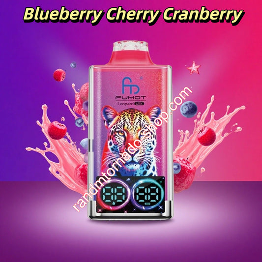 Blueberry Cherry Cranberry Randm Tornado 40000 Puffs