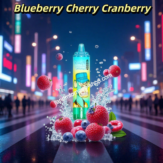 Blueberry Cherry Cranberry 15000 Züge Vape 