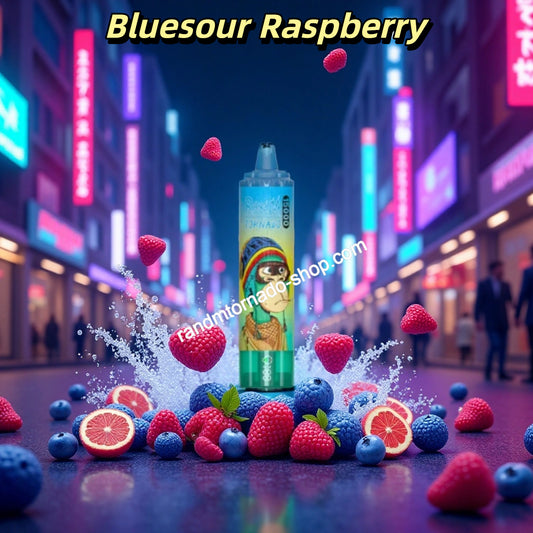 Bluesour Raspberry RandM Tornado 15000 Züge