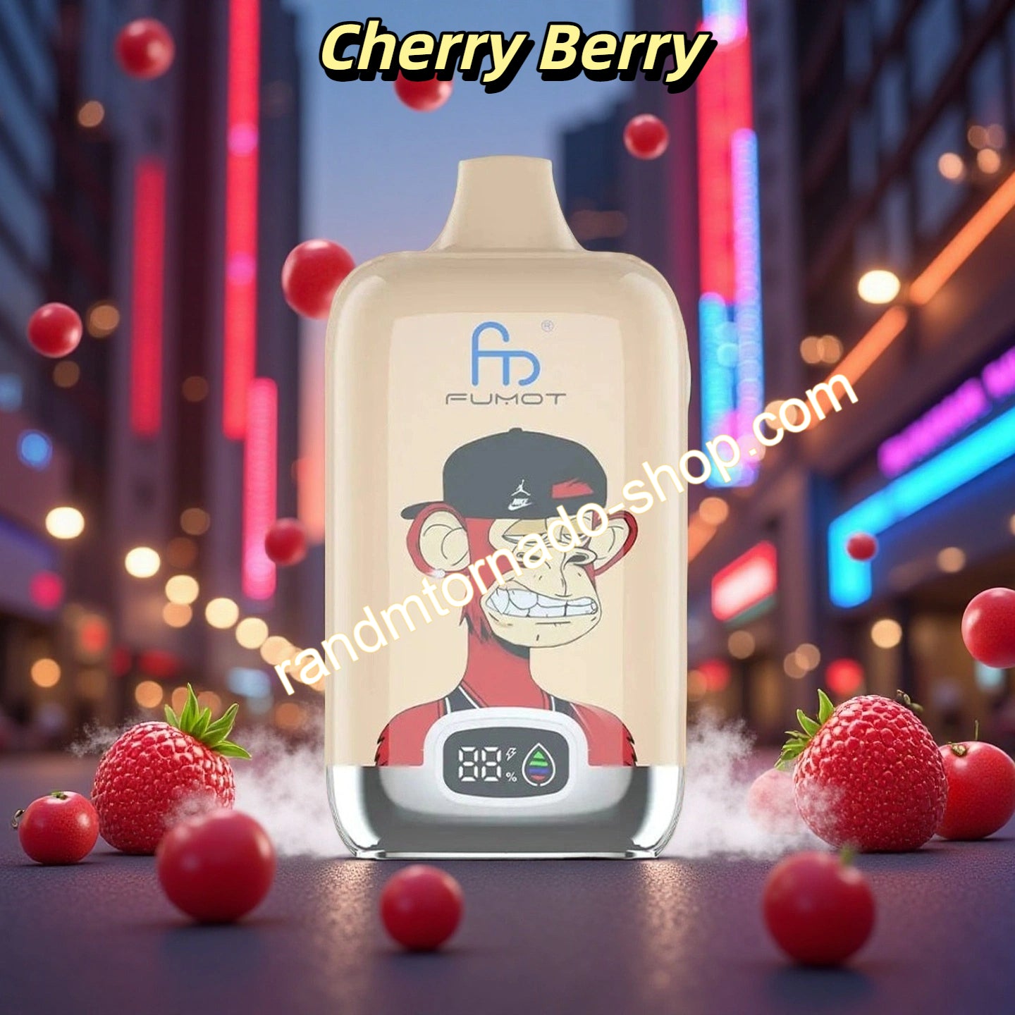 Cherry Berry Randm Digital Box 12000 Puffs