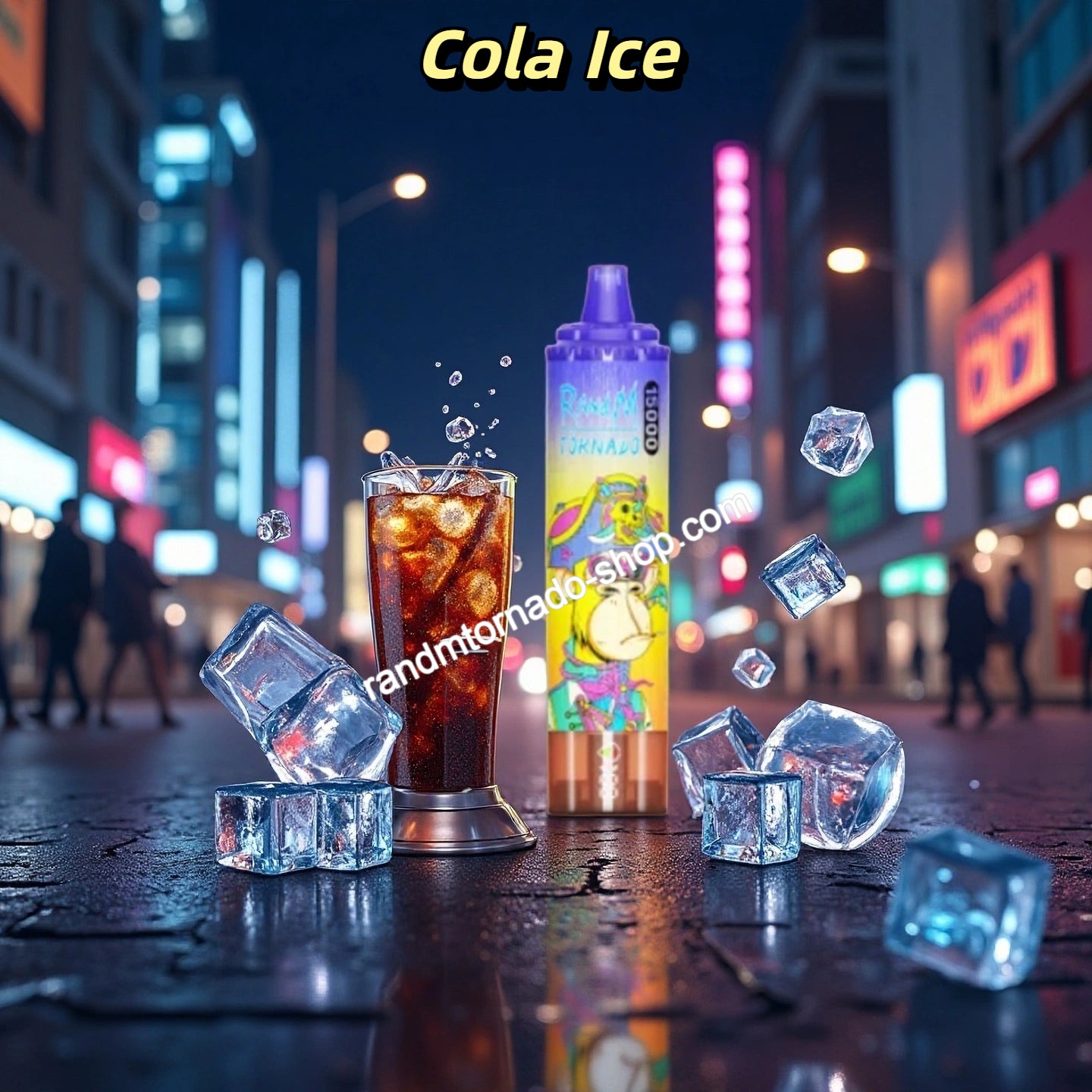 Cola Ice RandM Tornado Vape 15000 