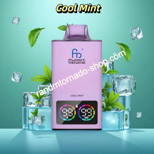 Cool Mint Randm Tornado 35000  Puffs