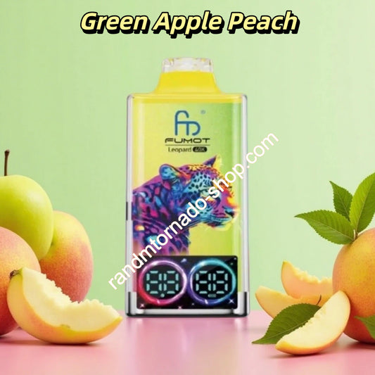 RandM Tornado 40000 Puffs – Green Apple Peach