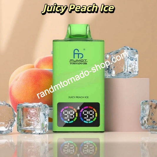 Juicy Peach Ice Randm Tornado 35000