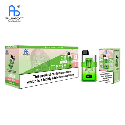 FUMOT ECO 2IN1 50K Züge Lady Killer & Love 66 2% Nikotin