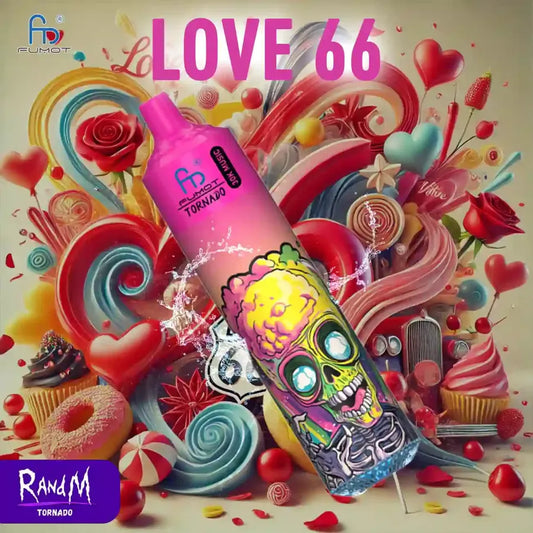 RandM Tornado 30000 Puffs - Love 66